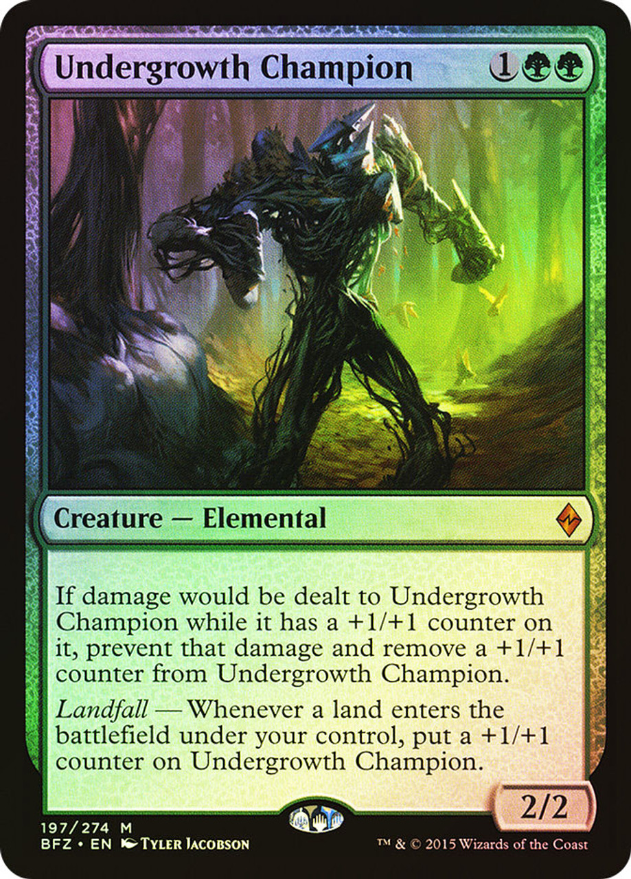 Undergrowth Champion | Battle for Zendikar | Star City Games