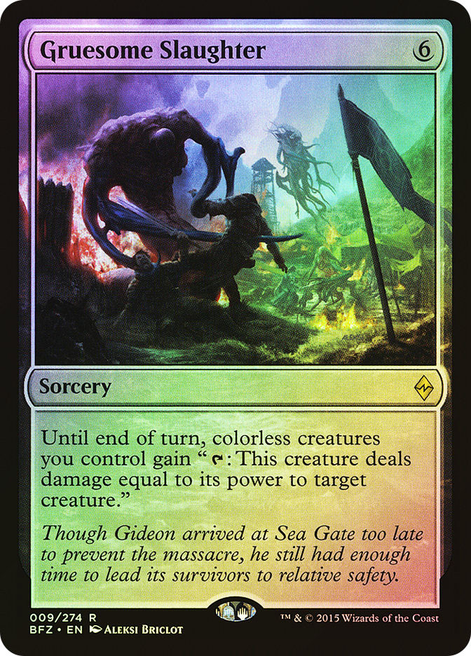 Gruesome Slaughter | Battle for Zendikar | Star City Games