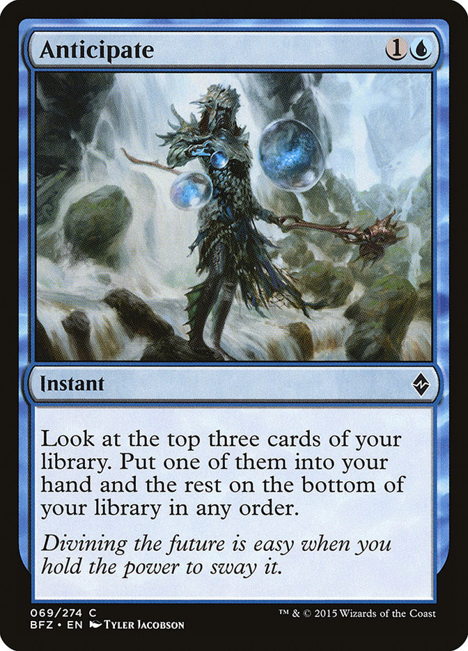 Anticipate | Battle for Zendikar | Star City Games