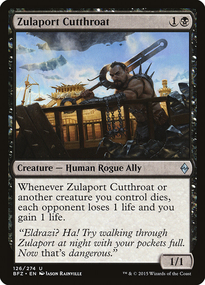 Zulaport Cutthroat | Battle for Zendikar | Star City Games