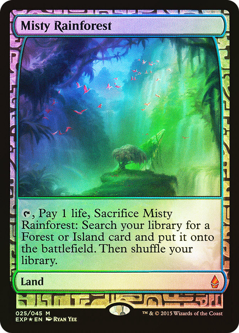 Misty Rainforest (Full Art) | Masterpiece Series: Zendikar 