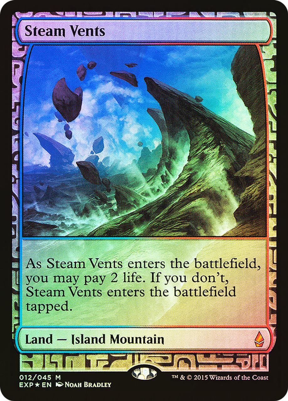 Steam Vents (Full Art) | Masterpiece Series: Zendikar Expeditions 