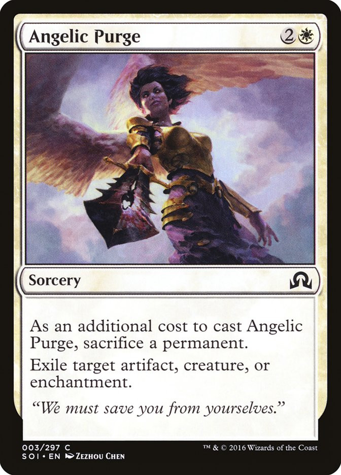 Angelic Channeling 1枚 Angelic Purge | Shadows over Innistrad | Star City Games