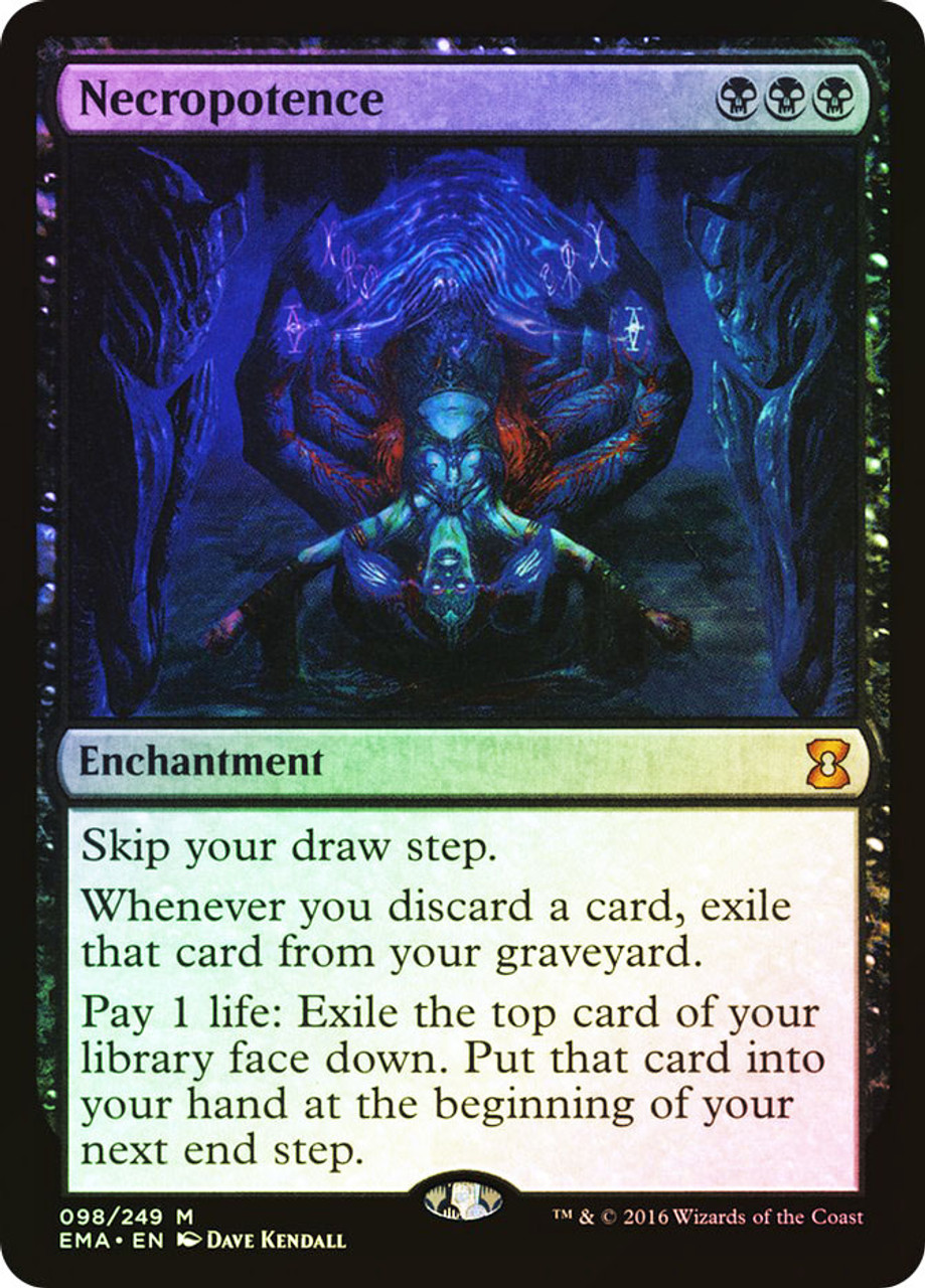 MTG ネクロポーテンス EMA版日本語foil 1まい ネクロポーテンス
