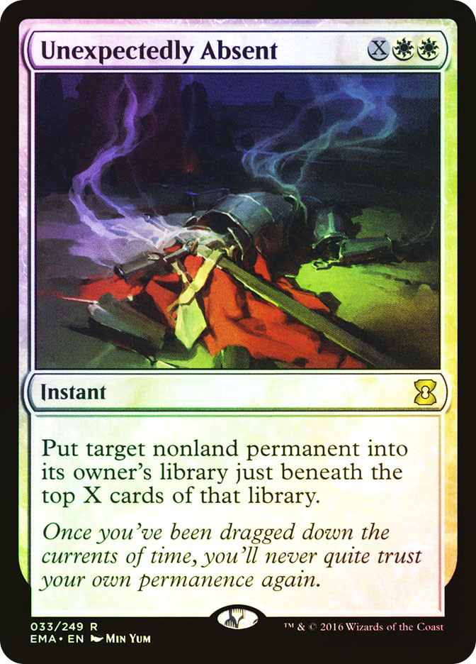 Unexpectedly Absent | Eternal Masters | Star City Games