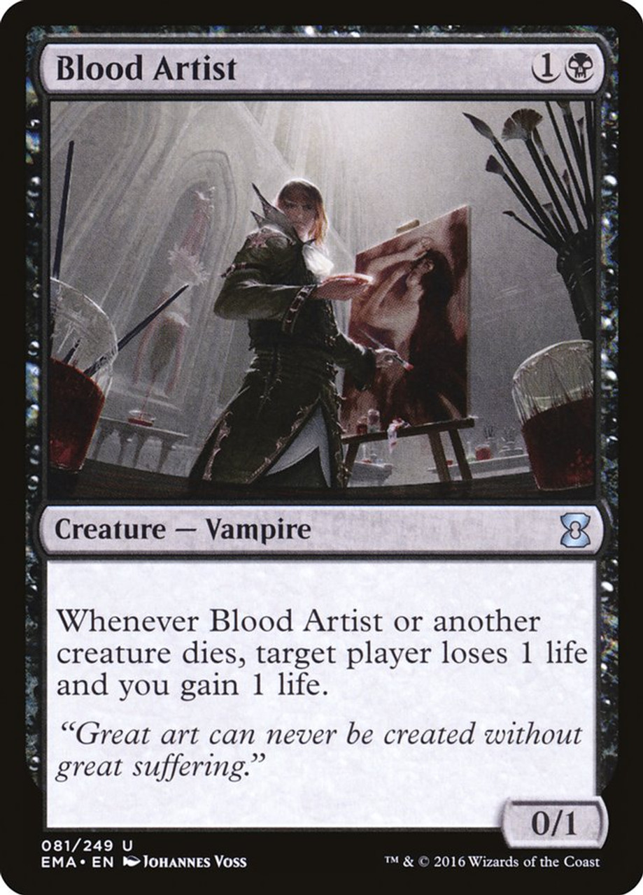 【MTG】血の芸術家 :Johannes Voss Blood Artist | Eternal Masters | Star City Games