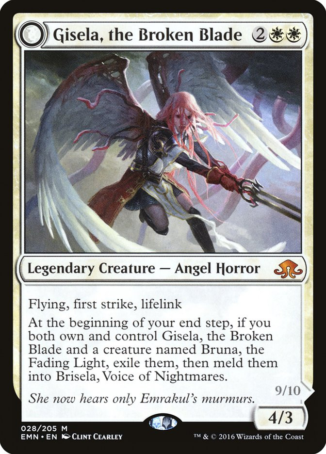 Gisela, the Broken Blade // Brisela, Voice of Nightmares (Top