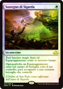 mtg card sigarda's aid price increase Sigarda, Font of Blessings & Details March of the Machine: The Aftermath the Gathering (MTG) trading and collectible card game (TCG/CCG) Magic the Gathering March of