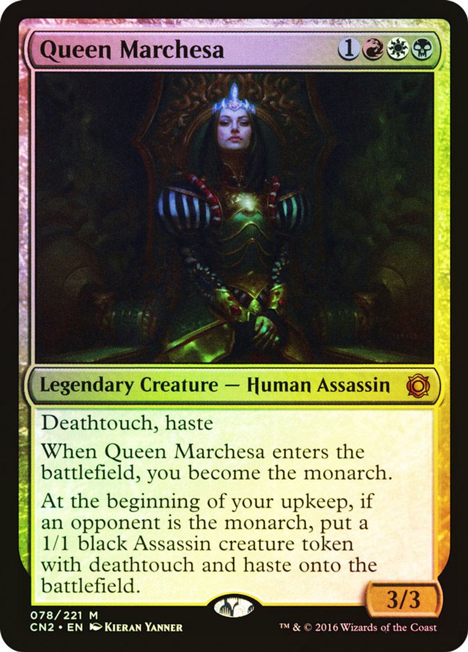 セールお得MTG CN2 Foil マルチェッサ女王/Queen Marchesa 日1枚 マジック：ザ・ギャザリング