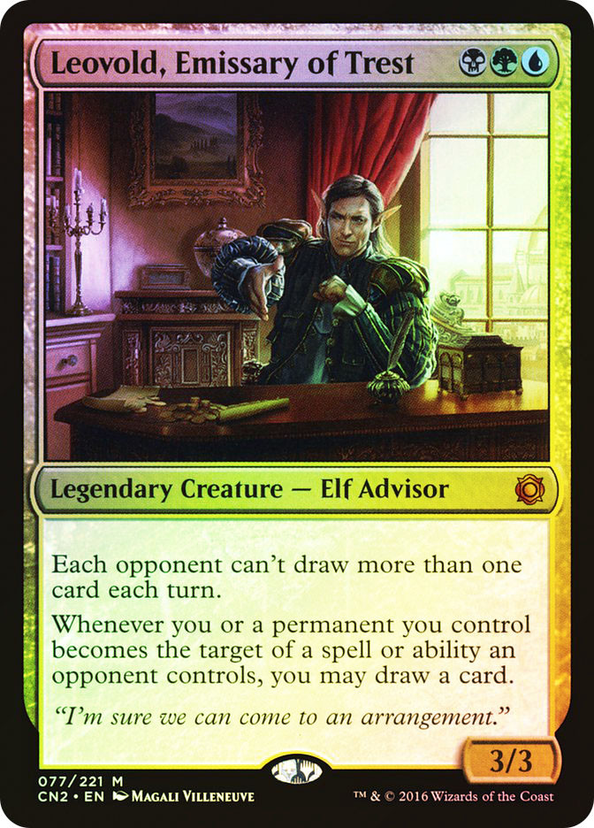 of Emissary トレストの使者、レオヴォルド MTG Trest Leovold, - | 2