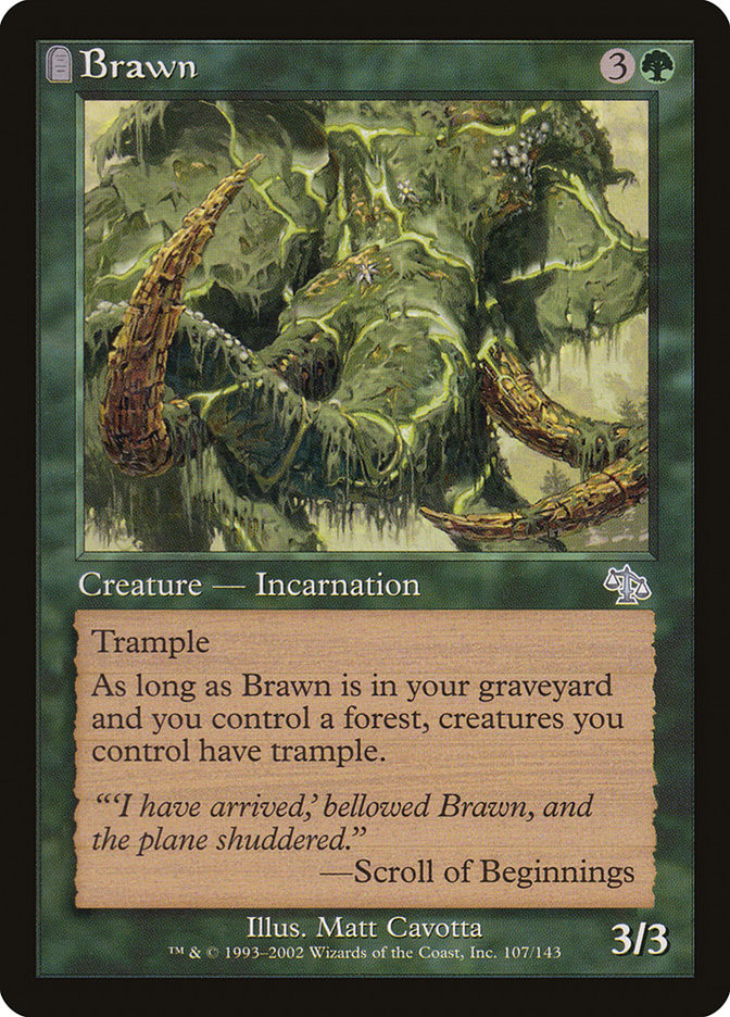 cards like brawn mtg Magic The Gathering - (159/249) Mint / near mint condition trading card Questions for cards! : r/magicTCG