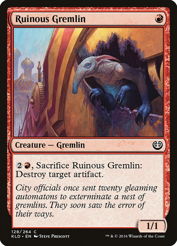 Ruinous Gremlin | Kaladesh | Star City Games