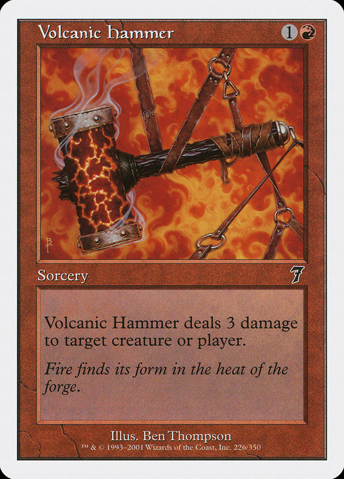 Volcanic Hammer | 7th Edition | Star City Games
