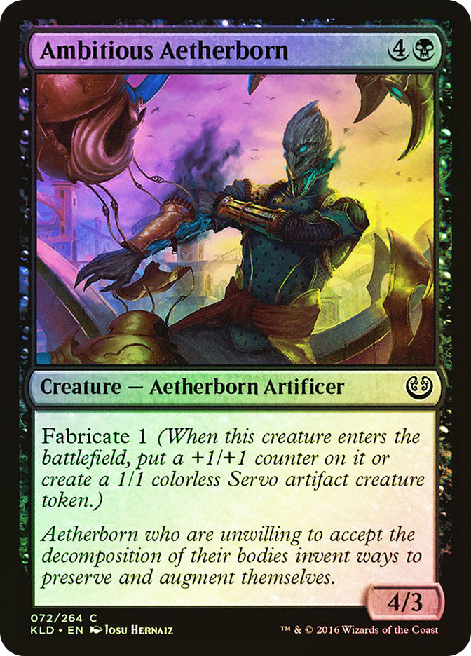 Ambitious Aetherborn [Kaladesh] - Lightly Played