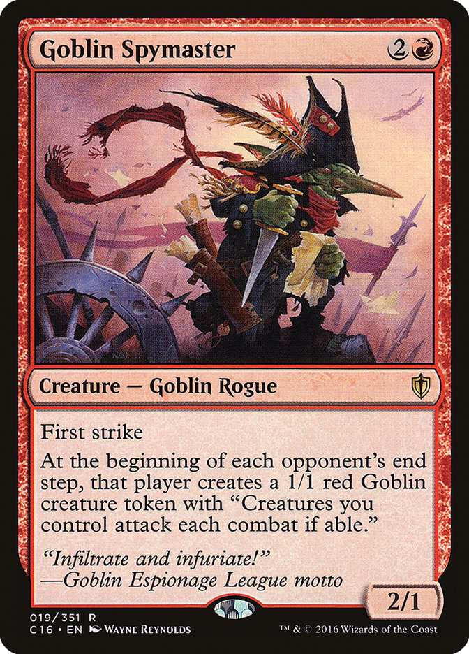 Goblin Spymaster | Commander 2016 | Star City Games