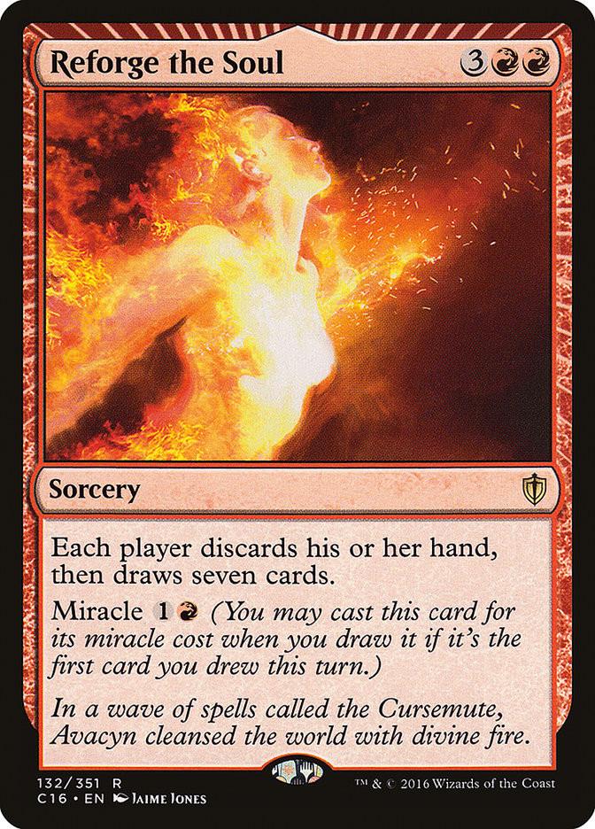 『flame of soul』 Reforge the Soul | Commander 2016 | Star City Games