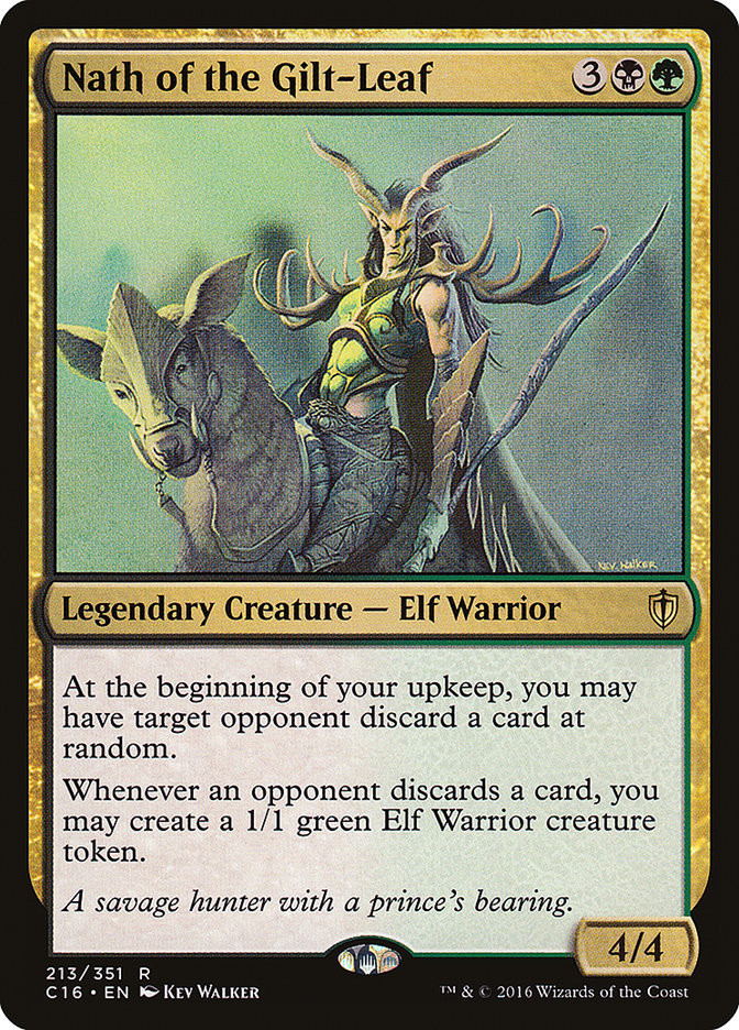 Nath of the Gilt-Leaf | Commander 2016 | Star City Games