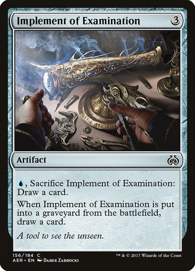 Implement of Examination | Aether Revolt | Star City Games