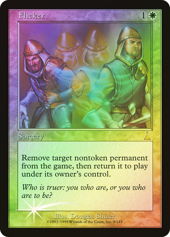 flicker card mtg Magic: The Gathering - of Fate - Foil All cards will be carefully packed for safe transit. GHOSTLY FLICKER Avacyn Restored MTG