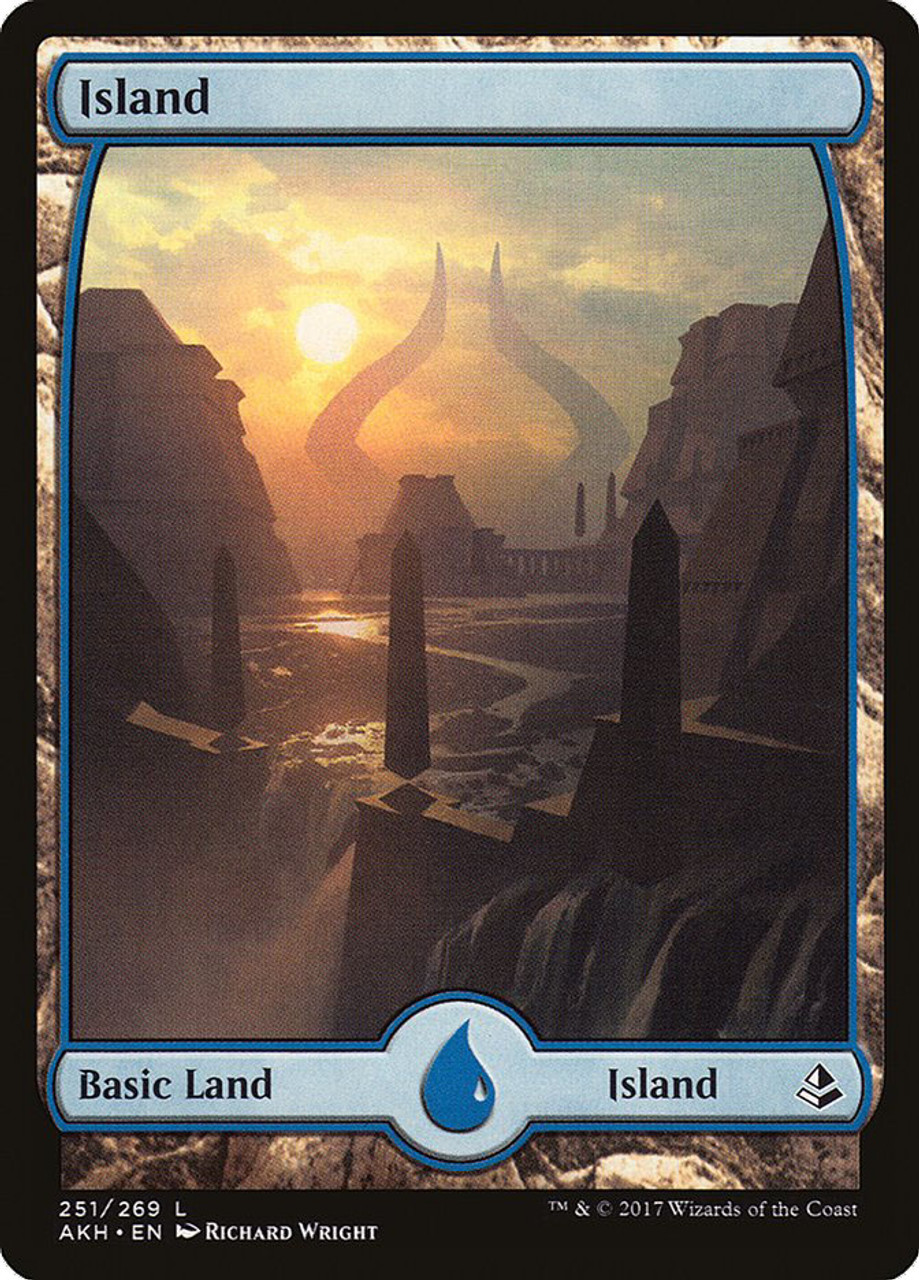 Island (#251) (Full Art) | Amonkhet | Star City Games