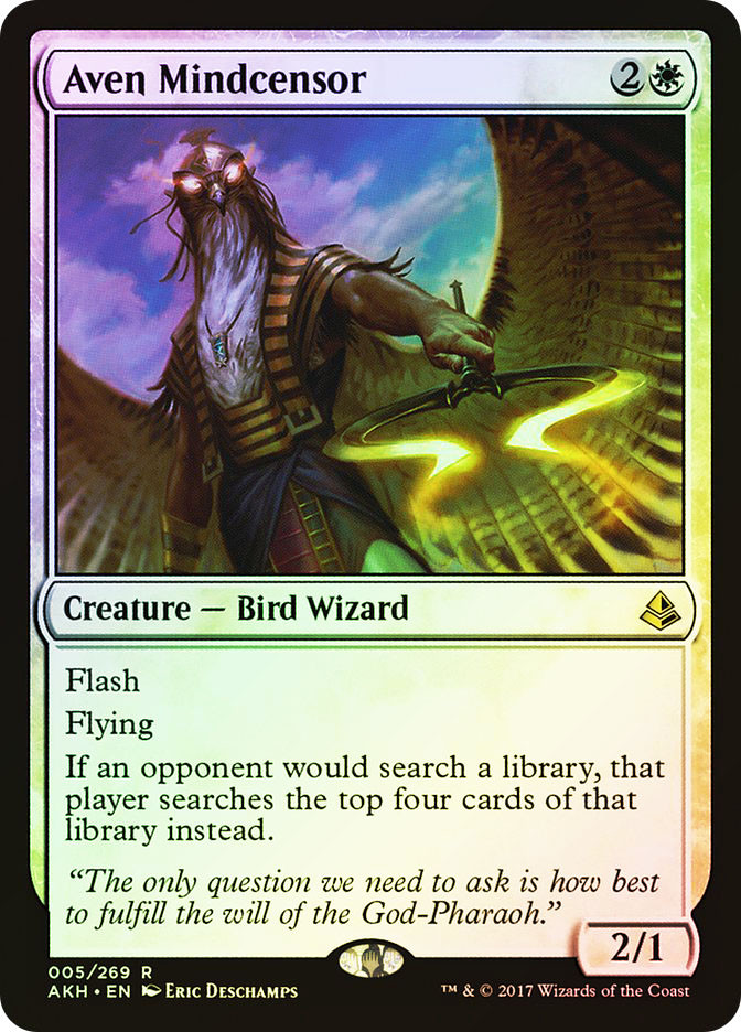 Similar cards to Aven Mindcensor | Bazaar of Magic