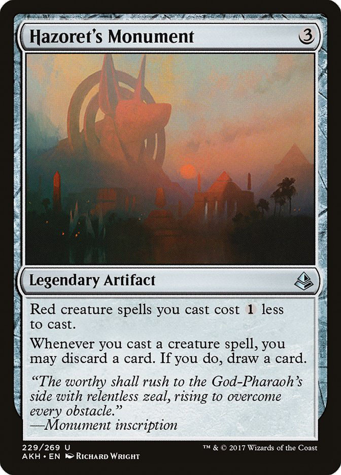 Hazoret's Monument | Amonkhet | Star City Games