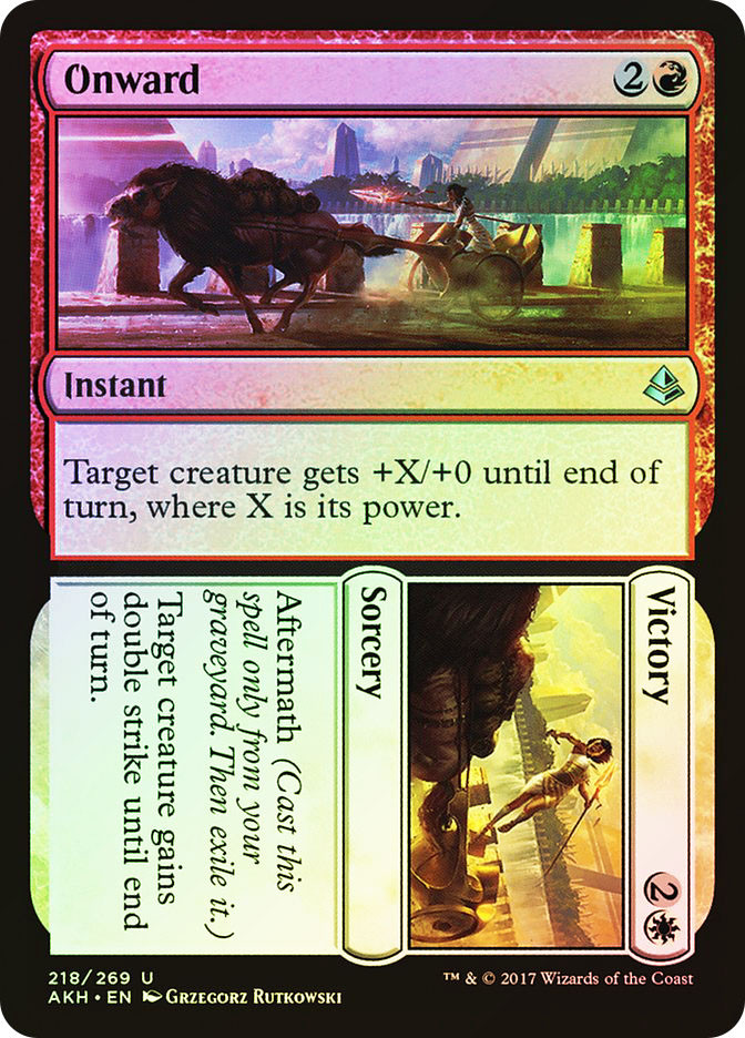 MTG クラング、ウトロムの将軍 通常＋Foil 2枚セット English Onward // Victory | Amonkhet | Star City Games