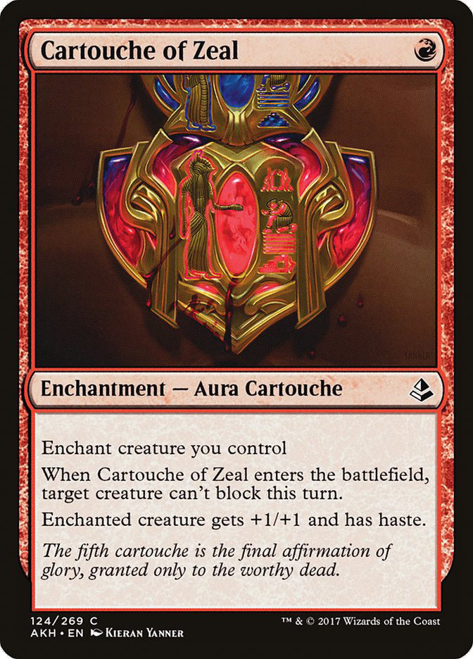 cartouche cards mtg Cartouche of Solidarity [7] [Amonkhet] [Foil]  Face to Face Games