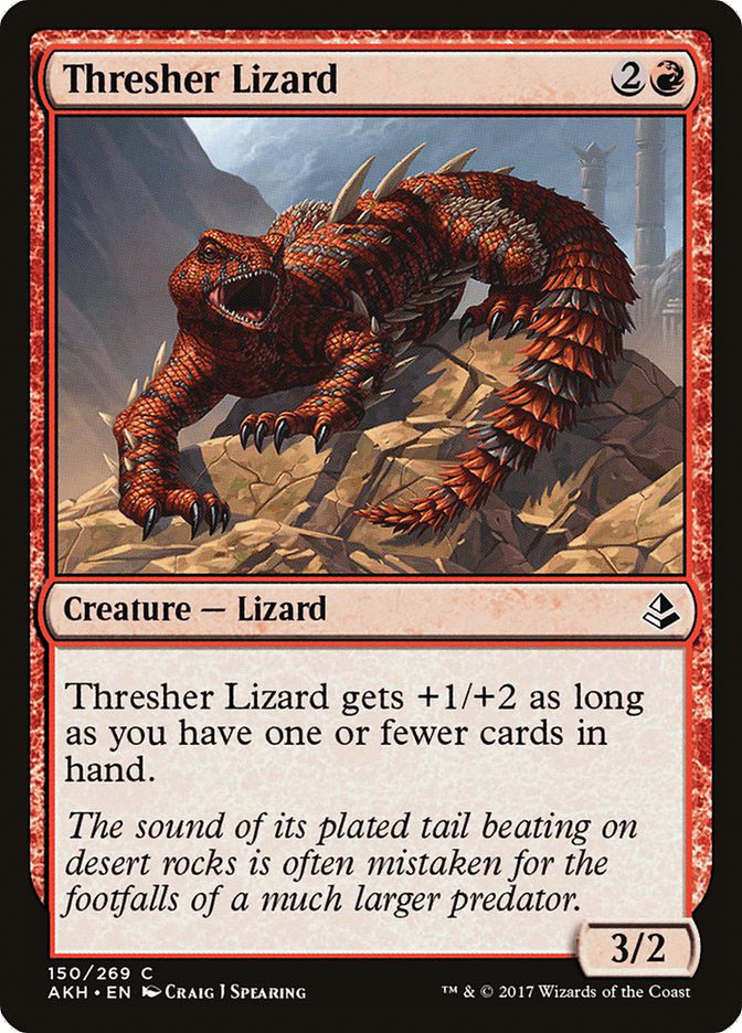 lizard mtg cards Thresher Lizard