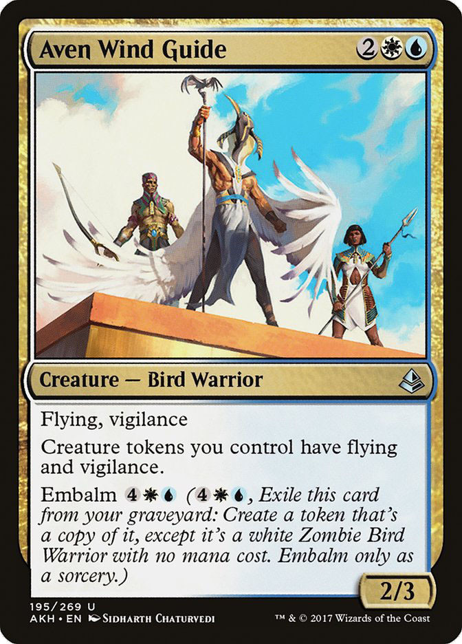 その他 Scepter of Awakening Foil HVN1st EN-029 Aven Wind Guide | Amonkhet | Star City Games