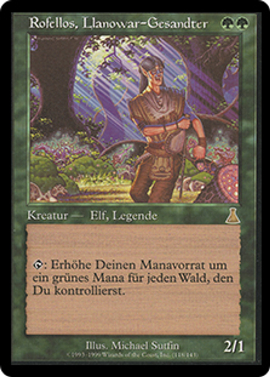 Rofellos, Llanowar Emissary | Urza's Destiny - German | Star City 