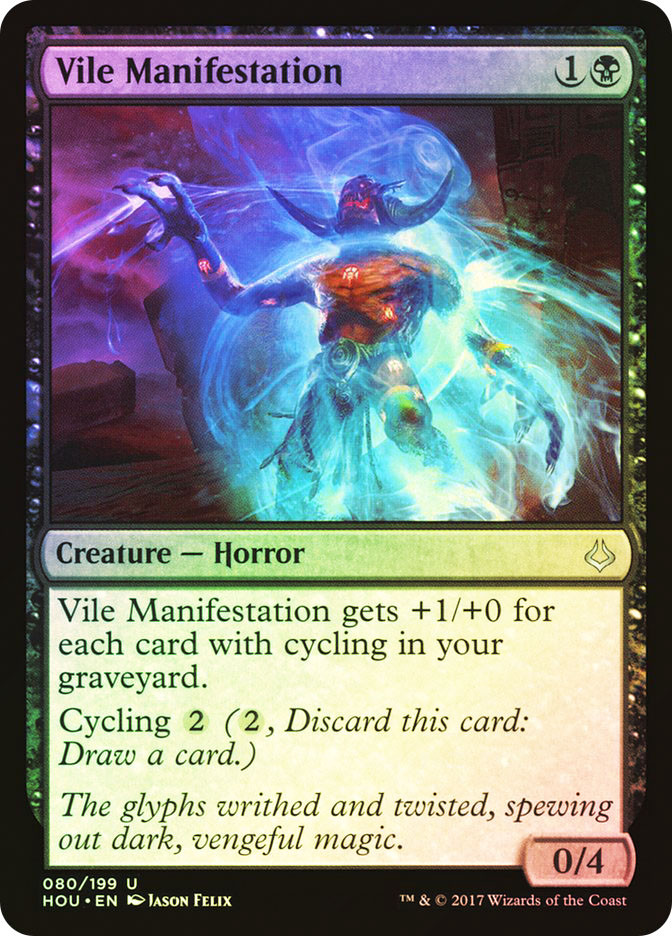 Magic: The Gathering – Vile Consumption (Corruzione Maligna) – Carta Rara Dal Set Invasion - 3