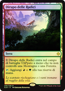 MTG ROOTBOUND CRAG EXC - DIRUPO DELLE RADICI - XLN - MAGIC