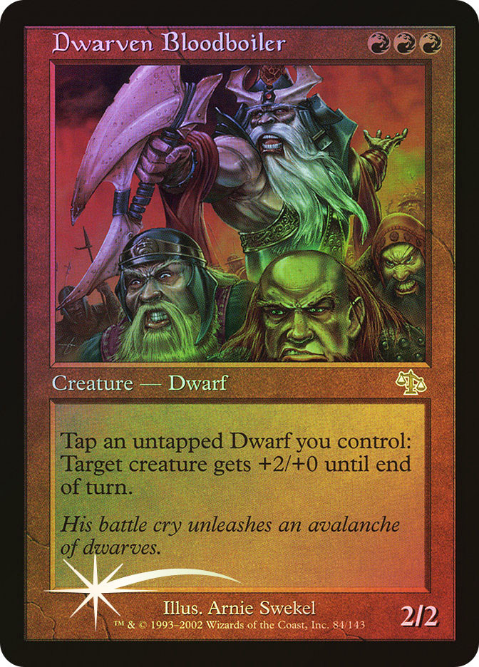 MTG Dwarven Bloodboiler 英語版 Foil Dwarven Bloodboiler | Judgment | Star City Games