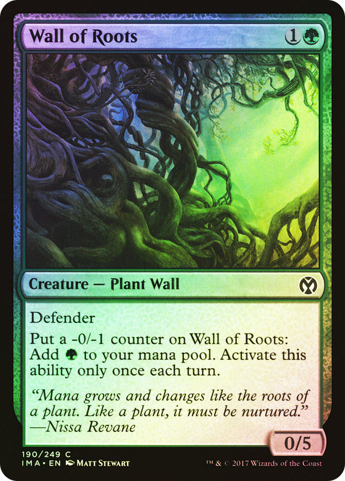 mtg conspire cards Plant Token (0/1) by Peter Mohrbacher main image 1