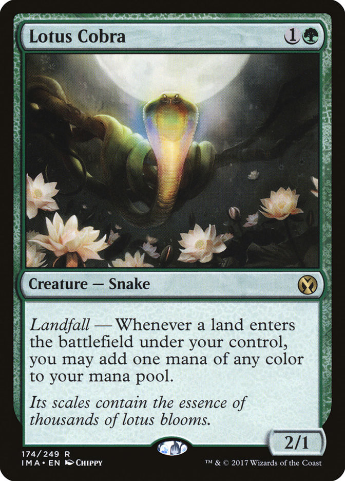 MTG 水蓮のコブラ/Lotus Cobra　海外限定 Lotus Cobra | Iconic Masters | Star City Games