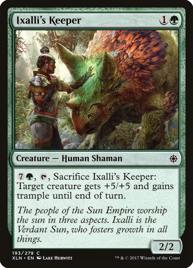 Ixalli's Keeper | Ixalan | Star City Games
