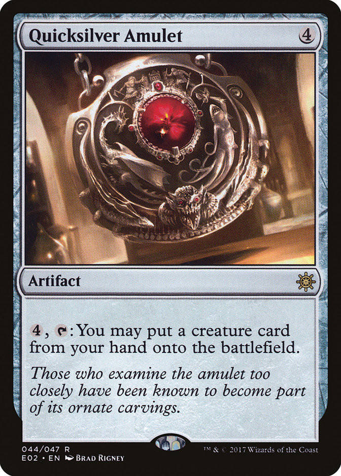 Quicksilver Amulet | Explorers of Ixalan | Star City Games