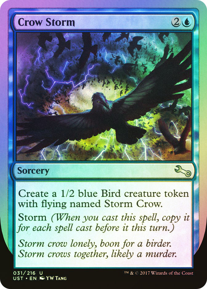 mtg crow cards Carrion Print you may draw a card Magic the Gathering card features