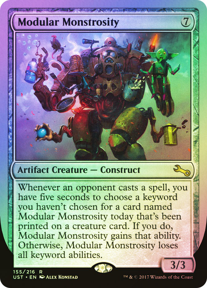 mtg monstrosity cards please explain how it works. : r/magicTCG If you do Molten Monstrosity - Dominaria United
