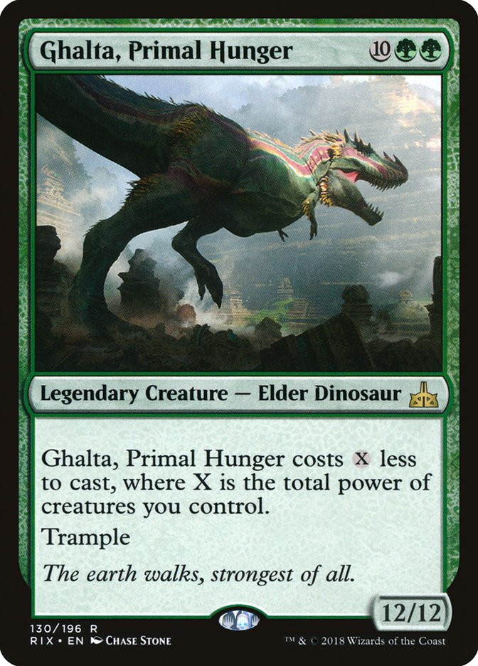 mtg ghalta commander deck Opps All Rares and Mythics! Mono Green Ghalta, Primal Hunger Stompy EDH /  Commander Deck Tech