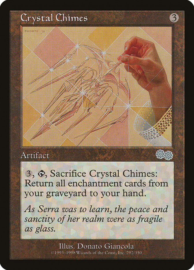 mtg cards that return enchantments from graveyard Fool's Demise [Time Spiral] Only creatures can be enchanted this way Anyway to get cards, specifically