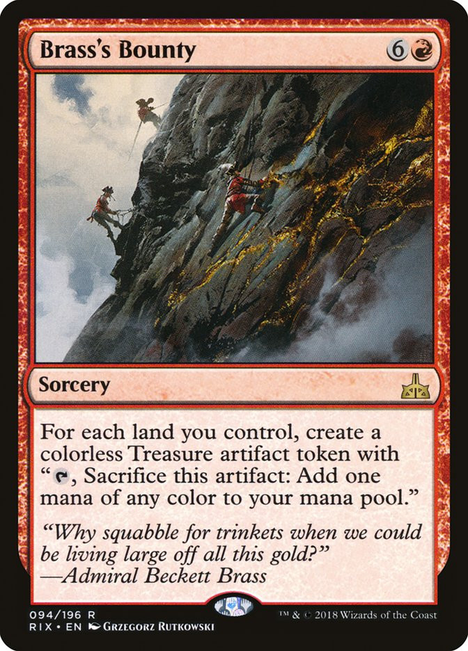 Brass's Bounty | Rivals of Ixalan | Star City Games