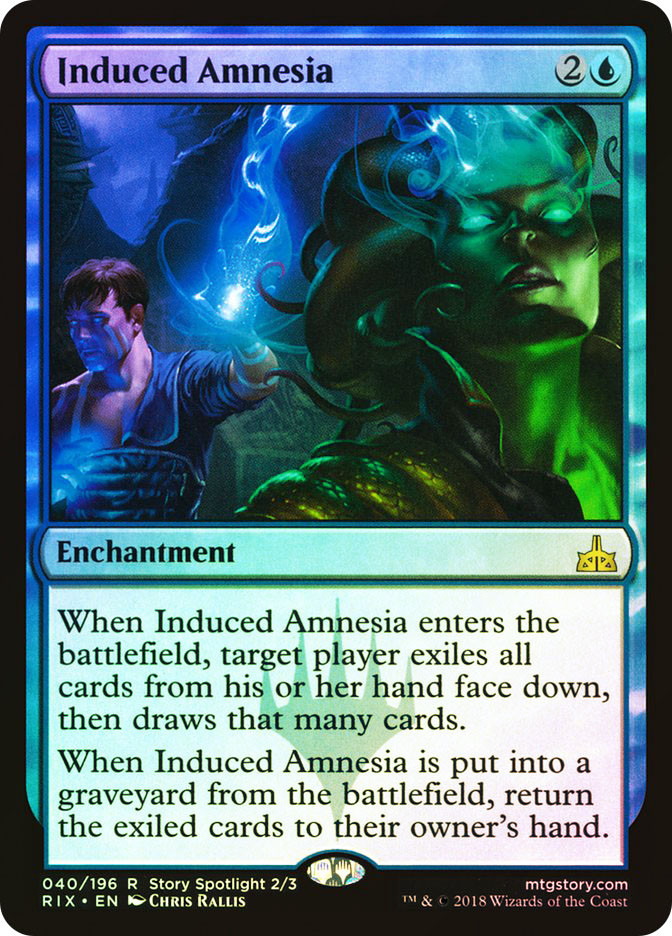 Induced Amnesia | Rivals of Ixalan | Star City Games
