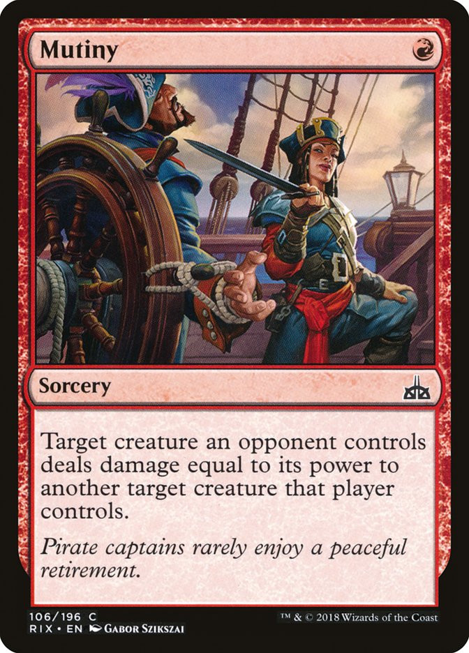 Mutiny | Rivals of Ixalan | Star City Games