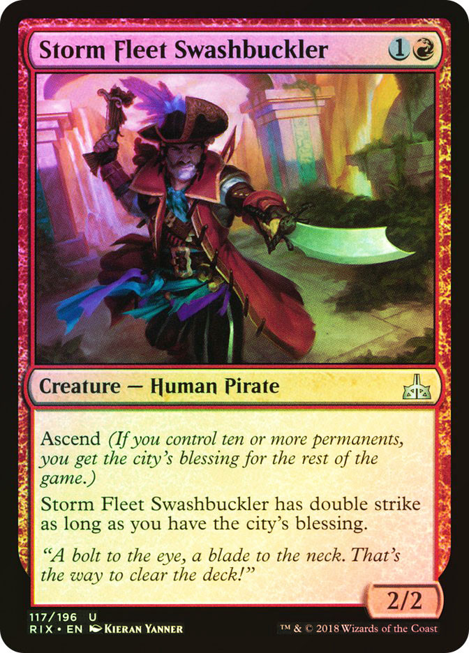 Storm Fleet Swashbuckler | Rivals of Ixalan | Star City Games