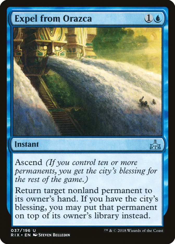 Expel from Orazca | Rivals of Ixalan | Star City Games