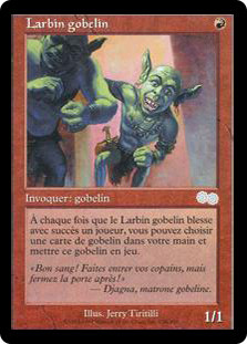 ゴブリンの従僕 / Goblin Lackey 3枚セット Goblin Lackey | Urza's Saga - Chinese - Traditional | Star City Games