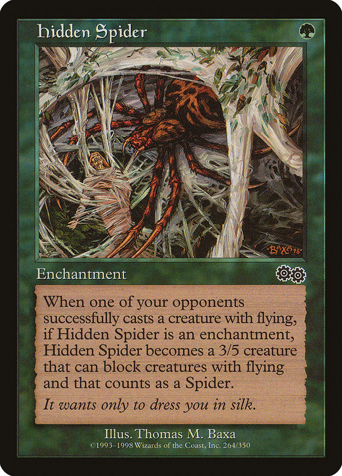 Hidden Spider | Urza's Saga | Star City Games