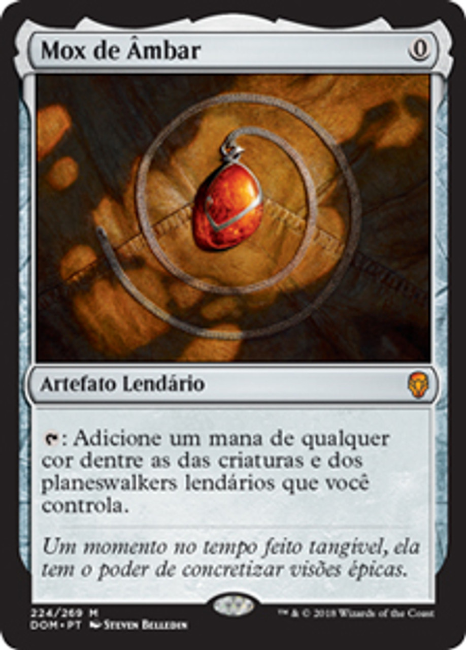 Mox Amber | Dominaria - Portuguese | Star City Games